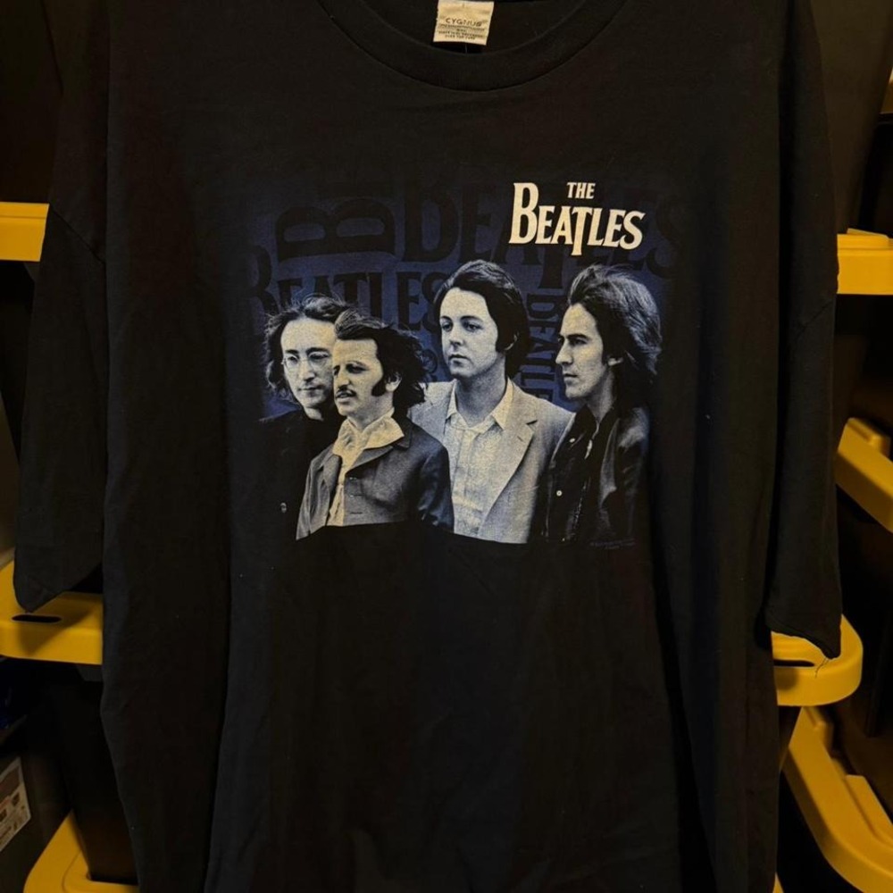 Vintage 2002 The Beatles band graphic tee Cygnus tag‎ men's 3XL
